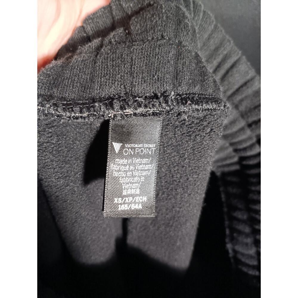 Victoria’s Secret On Point Joggers Women’s XS Black Drawstring Elastic Waist - Picture 4 of 4